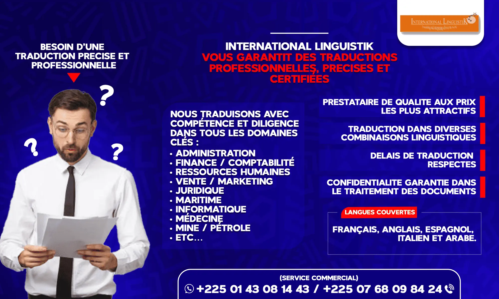 Affiche International Linguistik 2